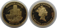 Großbritannien Medaille The British Monarchie - Windsor Castle - Built 1970 - -