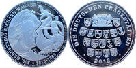 Deutschland Medaille Die Deutschen Prägestätten - 200. Geburtstag Richard Wagner 1813-1883 - versilbe -