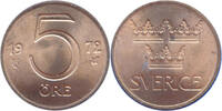 Schweden 5 Öre 5 Öre in Bronze -