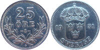 Schweden 25 Öre Gustav V. -