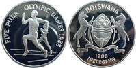 Botswana 5 Pula Olympische Sommerspiele 1988 in Seoul - Läufer -