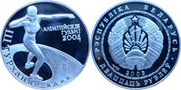Weißrussland / Belarus 20 Rubel Olympische Spiele 2004 in Athen - Kugelstoßen -