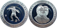 Spanien 2000 Pesetas Olympische Spiele 1992 in Barcelona - Fußballspieler -