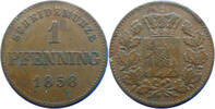 Bayern 1 Pfennig Maximilian II. 1848-1864 -
