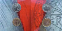 Frankreich 1 Franc + 1 Euro Vom Franc zum Euro - Sonderedition 2001 - Die Säerin + Der Baum -