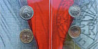 Frankreich 1 Franc + 1 Euro Vom Franc zum Euro - Sonderedition 2001 - Die Säerin + Der Baum -