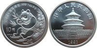 China 10 Yuan Panda - 1 Oz Silber -