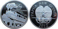 Papua-Neuguinea 5 Kina Trains Railways Puffing Billy Locomotive -