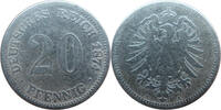 Deutsches Reich Kaiserreich 20 Pfennig -