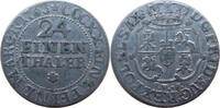 Atldeutschland 1/24 Thaler Friedrich August II. 1733-1763 -