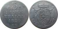 Waldeck 1/3 Thaler Georg Heinrich 1813-1845 -