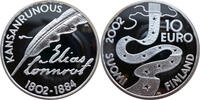 Finnland 10 Euro 200. Geburtstag von Elias Lönnrot -