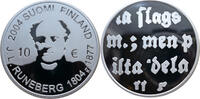 Finnland 10 Euro Johan Ludwig Runeberg -