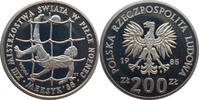 Polen 200 Zloty Fußball-WM in Mexiko 1986 - Probe -