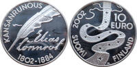 Finnland 10 Euro 200. Geburtstag von Elias Lönnrot -