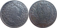 Bayern Kurfürstentum 20 Kreuzer Maximilian III Joseph (1745-1777) -