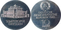 DDR 10 Mark Wiedereröffnung der Semperoper Dresden -