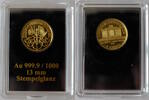 Österreich 4 Euro Minigoldmünze Wiener Philharmoniker - 1,24 g Gold -