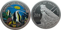 Palau 20 Dollar 2001 Marine Life Protection - Halfterfisch - 5 Oz Silber... 579,00 EUR  zzgl. 7,50 EUR Versand