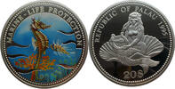 Palau 20 Dollar 1995 Marine Life Protection - Seepferdchen - 5 Oz Silber... 579,00 EUR  zzgl. 7,50 EUR Versand
