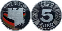 BRD 5 Euro 1998 Farbeuro - Europ&auml;ische Union PP 69,00 EUR  zzgl. 4,50 EUR Versand