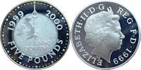 Gro&szlig;britannien 5 Pfund 1999 Millennium Crown PP, fleckig angelaufen, ber... 85,00 EUR  zzgl. 4,50 EUR Versand