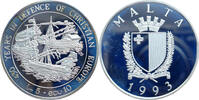 Malta 5 Liri/10 Ecu 1993 430. Jahrestag der Verteidigung des christliche... 75,00 EUR  zzgl. 4,50 EUR Versand