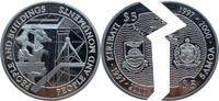 Samoa und Kiribati 2 x 5 Tala (Dollars) 1997 Jahrtausendwende - Puzzlem&uuml;... 99,00 EUR  zzgl. 4,50 EUR Versand