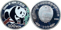 Nordkorea 100 Won 1999 Fauna of Asia - Panda auf einem Ast - Farbm&uuml;nze P... 35,00 EUR  zzgl. 4,50 EUR Versand