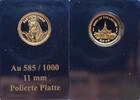 Laos 500 Kip 2018 Panthera Tigris - 0,29 g Feingold PP, fleckig 55,00 EUR  zzgl. 4,50 EUR Versand