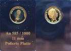 Solomon Islands 1 Dollar 2018 FIFA WM-Pokal - 0,29 g Feingold PP, flecki... 55,00 EUR  zzgl. 4,50 EUR Versand