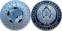 Weissrussland Belarus 20 Rubel 2005 Fu&szlig;ball WM 2006 in Deutschland PP, l... 95,00 EUR  zzgl. 4,50 EUR Versand