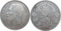 Belgien K&ouml;nigreich 5 Francs 1868 Leopold II. (1865-1909) ss 60,00 EUR  zzgl. 4,50 EUR Versand