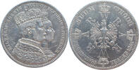 preussen Kr&ouml;nungstaler 1861 Wilhelm I. und Augusta ss, VS Kratzer/berieben 58,00 EUR  zzgl. 4,50 EUR Versand