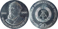 DDR 20 Mark 150. Geburtstag von Wilhelm Liebknecht -