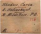 GRIECHEN. KARIEN Drachme -205 um 205-190 v.Chr Mit altem Sammlertütchen. Patina, korrodiert, sehr schön+