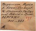GRIECHEN. MYSIEN Diobol -310 um 310-284 v.Chr Mit altem Sammlertütchen. Leicht dezentriert, sehr schön