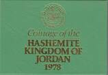 JORDANIEN 1 Fils bis 1/4 Dinar Hussein I. bin Talal Al Hashimi 1952-1999 1978 PP