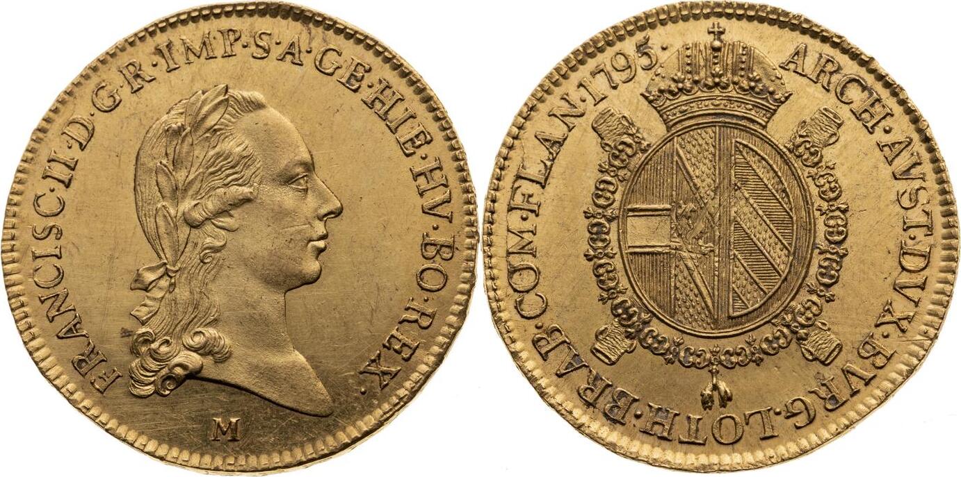 Sovrano 1795 M Franz II. (I.) von Habsburg 17921806 Rs. minimal