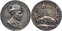 DEUTSCHLAND 1935 Silber-Medaille Drittes Reich 1933-1945 Feine Patina, vorzüglich-Stempelglanz