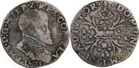 BELGIEN 1/10 Philippsdaalder 1571 Brügge Felipe II. 1556-1598 1571 Sehr ... 95,00 EUR Differenzbesteuert nach §25a UStG zzgl. 5,00 EUR Versand