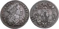 Tari 1693 ITALIEN Carlos II. 1665-1700 1693 Rückseite minimal justiert, sehr schön