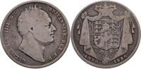 GROSSBRITANNIEN 1/2 Crown William IV. 1830-1837 -