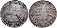 BRAUNSCHWEIG-WOLFENBÜTTEL 24 Groschen Rudolph August und Anton Ulrich 1685-1704 -