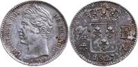 FRANKREICH 1/4 Franc Charles X. 1824-1830 1827 -