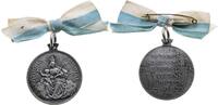MÜNCHEN Tragbare versilberte Bronze-Medaille -
