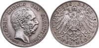 SACHSEN 2 Mark 1902 Albert 1873-1902 Patina, vorzüglich+ 95,00 EUR  zzgl. 5,00 EUR Versand