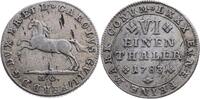 BRAUNSCHWEIG-WOLFENBÜTTEL 1/6 Taler Karl Wilhelm Ferdinand 1780-1806 -