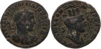 AE 28.0  GRIECHEN. SYRIEN Philippus II. 244-249 Mit altem Sammlertütchen. Fast sehr schön