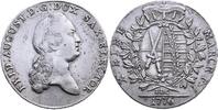 SACHSEN Konventionstaler Friedrich August III. (I.) 1763-1806/27 1776 -